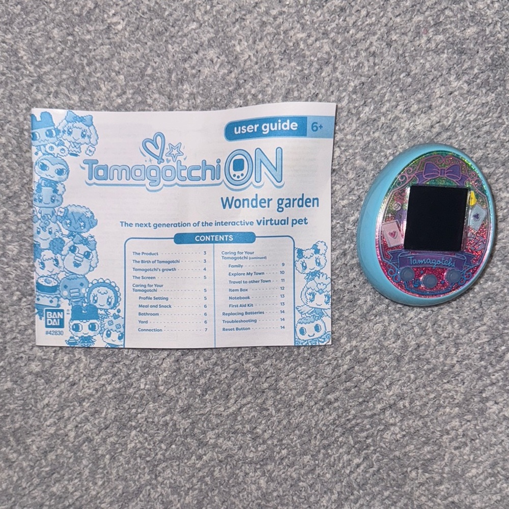 Tamagotchi ON Wonder Garden Virtual Pet